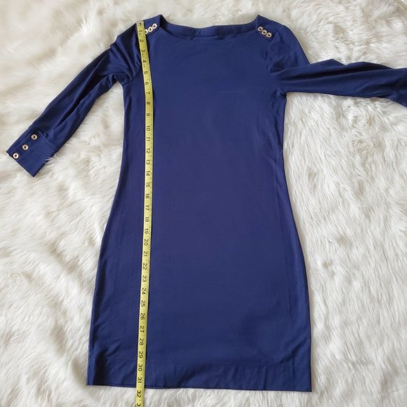 Lilly Pulitzer Sophie UPF 50+ Dress in True Navy Size XXS - Picture 15 of 15